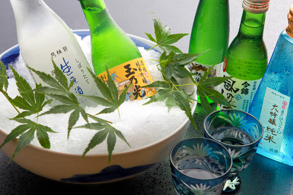 写真：京都・伏見や洛中の銘酒を取り揃え