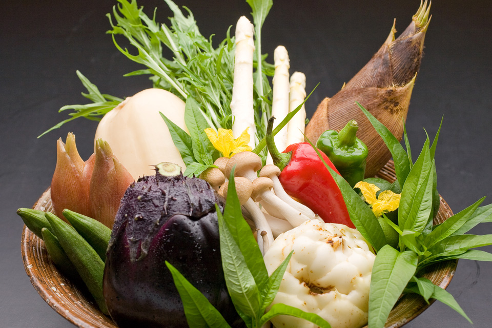 写真：京都で味わう京都ならではの伝統野菜