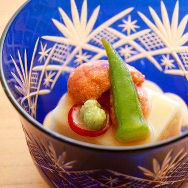 写真:京会席の前菜の一品