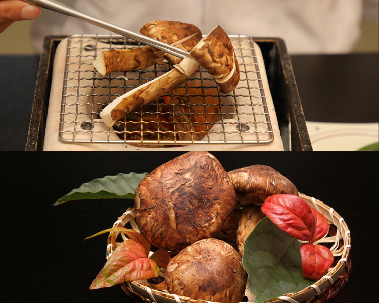 写真:松茸・焼き松茸